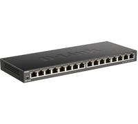 D-Link DGS-1016S 16-Port 10/100/1000Mbps Unmanaged Gigabit Ethernet Switch