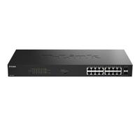 Switch D-Link DGS-1018P/E 18 Puertos/ RJ-45 Gigabit 10/100/1000 PoE/ SFP