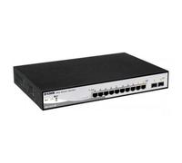 Switch D-Link DGS-1210-10P 8 Puertos Gigabit PoE 2 SFP Gestionado Rack 1U