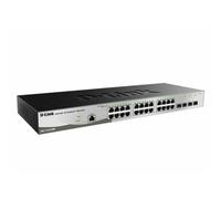 Switch D-Link DGS-1210-28/ME/E 24x RJ-45 Gigabit 4x SFP Apilable QoS VLAN Administración Web