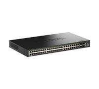 Switch D-Link DGS-1530-52P/E 48 puertos Gigabit PoE+ 4 SFP+ L2 Gestionado Rack
