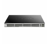 D-Link DGS-3130-54S Gestionado L3 10G Ethernet (100/1000/10000) Negro, Gris - Switch de red (Gestionado, L3, 10G Ethernet (100/1000/10000))