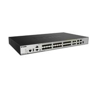 Switch D-Link DGS-3630-28SC 24 SFP 4 SFP+ L3 Gestionado Apilable Rack 1U