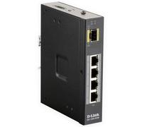 Switch D-Link DIS-100G-5PSW 5 Puertos/ RJ-45 Gigabit 10/100/1000 PoE SFP
