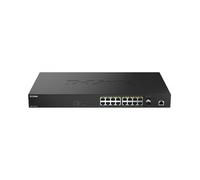 Switch d-link dms-1250-18p/e 18 puertos/ rj-45 gigabit 10/100/1000 poe/ sfp
