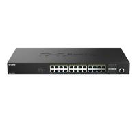 Switch D-Link DMS-1250-28P/E 28 Puertos/ RJ-45 Gigabit 10/100/1000 PoE/ SFP
