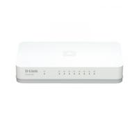 D-Link GO-SW-8G/E switch No administrado Gigabit Ethernet (10/100/1000) Blanco