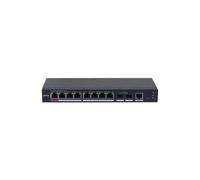 Switch Dahua 10 Puertos Gigabit PoE - DH-S4210-8GT-110