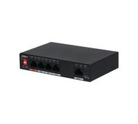 Switch Dahua DH-PFS3005-4ET-60-V2 5 Puertos Gigabit PoE Hi-PoE 60W Pared MAC Learning