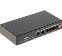 Dahua Conmutador Fast Ethernet PFS3006-4ET-36 – 6 puertos (4 PoE)