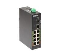 Switch|DAHUA|LR2110-8ET-120|Type L2|8x10Base-T / 100Base-TX|1x10Base-T / 100Base-TX / 1000Base-T|1x1000Base-X|PoE Puertos 8|DH-LR2110-8ET-120 0 US