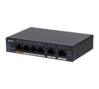 SWITCH IT DAHUA DH-CS4006-4GT-60 GIGABIT SWITCH WITH 4-PORT POE