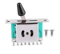 Switch de 5 vías Guitarra de Zenithaur, interruptor de 5 vías para aplicaciones selectoras de recolección de guitarra