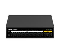 Switch de Escritorio PoE No Gestionable Reyee 8x RJ45 10/100Mbps PoE+ 802.3af/at 2x Uplink RJ45 10/100Mbps