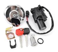 Switch De Ignición para XL125V XL 125 V Varadero 2001 2002 2003 2004 2005 2006 Tapa Combustible Motocicleta Interruptor Encendido Cerradura Asiento con Kit Llave Ignición Interruptor