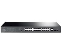 28-PORT GIGABIT EASY SMART SWITCH WITH 24X GIGABIT POE+ IN TL-SG1428PE
