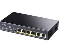 Switch de Red 6 Puertos 10/100Mbps PoE+ No Administrado - CUDY
