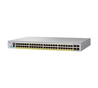 Switch de Red Cisco Catalyst 2960L-SM-48PS, 48 Puertos GbE PoE+, asignación PoE de 370 W, 4 Puertos de Enlace Ascendente SFP de 1 G, garantía Limitada de por Vida Mejorada (WS-C2960L-SM-48PS)