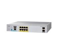 Switch de Red Cisco Catalyst 2960L-SM-8TS, 8 Puertos GbE, 2 Puertos de Enlace Ascendente SFP de 1 G, Funcionamiento sin Ventilador, garantía Limitada de por Vida Mejorada (WS-C2960L-SM-8TS)