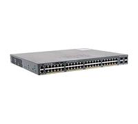 Switch de Red Cisco Catalyst 2960X-48FPS-L, 48 Puertos Gigabit Ethernet, asignación PoE de 740 W, 4 Puertos de Enlace Ascendente SFP de 1 G, garantía Limitada de por Vida Mejorada (WS-C2960X-48FPS-L)