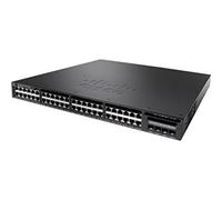 Switch de Red Cisco Catalyst 3650-48FD-L, 48 Puertos GbE PoE+, 2 Enlaces ascendentes de 10 G y 2 de 1 G, Fuente de alimentación de 1025 WCA, garantía Limitada de por Vida Mejorada (WS-C3650-48FD-L)