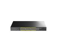Switch de red - CUDY - GS2028PS4 - 24 puertos Gigabit - 4 puertos SFP - PoE+ 300W