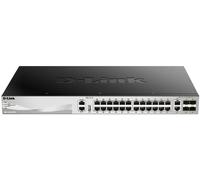 Switch de red Gigabit Ethernet L3 administrado de 28 puertos - D-LINK