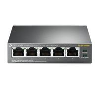 Switch de Red Tp link TL SF1005P Fast Ethernet Desktop Unmanaged Gris