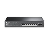 TP-LINK TL-SG2210MP switch Gigabit Ethernet (10/100/1000) Negro Energía sobre Ethernet (PoE)