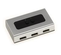 Switch DisplayPort - DPCP Y HDCP - Resolución 2560x1600 - 2 Fuentes 1 Pantalla