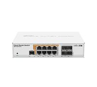 Switch - Dispositivo con 8 Puertos Gigabit Ethernet y 4 Puertos SFP, gestión L5, Ideal para Redes eficientes y versátiles