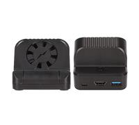 Switch Dock para Switch y Switch OLED, Estación de Acoplamiento para TV y Base de Carga con Puertos HDMI/USB 3.0/estación de Acoplamiento para TV con Ventilador de Refrigeración