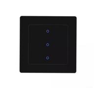 Switch Domótica Programable Ahorro 240V Switch Domótica Programable(3gang) | Material PC , control app móvil, compatible para alexa y Google, voltaje 100-240V, instalación sencilla