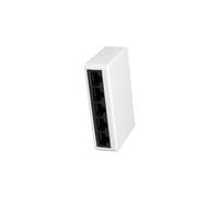 Switch Ethernet 5 Puertos, Velocidad 10/100Mbps, Ideal para Redes domésticas y oficinas, Mejora la conexión y la Transferencia de Datos.
