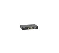 Switch Ethernet PoE 5 Puertos - NETGEAR - GS305EPP - Gestión Inteligente - Silencioso - 120W PoE+