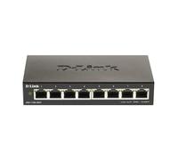 D-Link DGS-1100-08V2 Gestionado L2 Gigabit Ethernet (10/100/1000) Negro