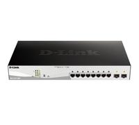 Switch Gestionable D-Link DGS-1210-10MP 10 Puertos/ RJ-45 10/100/1000/ PoE/ SFP