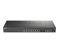 Switch Gestionable D-Link DMS-1250-12TP 10 Puertos/ RJ-45 100/1000/2.5G/ PoE/ SFP