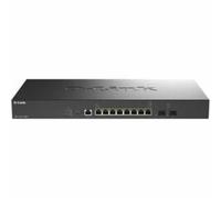 Switch Gestionable D-Link DXS-1210-10MP/E 8 Puertos/ RJ-45 100/1000/2.5G/5G/10G/ PoE+/ SFP
