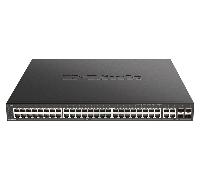 SWITCH GESTIONABLE D-LINK L2/L3 DGS-2000-52MP 48P GIGA POE (370W) + 4P COMBO SFP