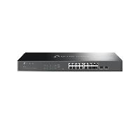 SWITCH GESTIONABLE JETSTREAM 16P GIGABIT CON 2 RANURAS SFP GIGABIT RACK 19" 1U