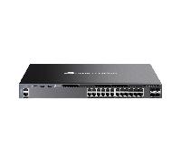 SWITCH GESTIONABLE L3 TP-LINK SG6428X 24P GIGABIT CON 4 SLOTS SFP+ 10G PUERTO DE CONSOLA RJ45/USB-C