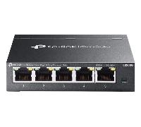 SWITCH GESTIONABLE TP-LINK ES205G OMADA 5x RJ45 1Gb FACIL GESTION CARCASA METALICA VLAN QoS