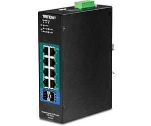 Switch Gestionable TRENDnet TI-PG102I 10 Puertos/ RJ-45 Gigabit 10/100/1000 / PoE/ SFP