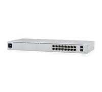 Switch Gestionable Ubiquiti USW-16-POE 16 Puertos/ RJ-45 Gigabit 10/100/1000/ SFP/ PoE+