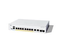 Switch Gestionado Cisco Catalyst 1300 8 Puertos Gigabit 2 SFP PoE+ 120W Rack L2