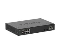 D-Link Switch gestionado L2 DGS-1530-10 - 10 puertos Gigabit (8 RJ45 + 2 SFP+) apilable Negro