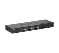 Switch gestionado D-Link DGS-1530-28/E 24 puertos Gigabit Ethernet y 4 SFP+ apilable