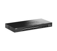 Switch gestionado D-Link DGS-1530-28S/E 24 SFP 4 SFP+ apilable rack