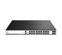 Switch gestionado D-Link DXS-3130-28P 24x10G PoE+ 4x25G SFP28 Apilable L3 Capa Avanzada
